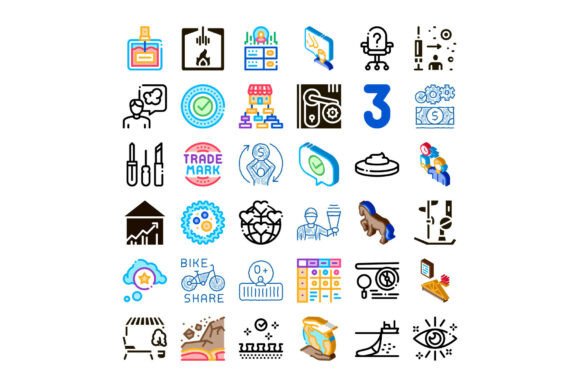 Business & Life Icons: Visual Tools for Modern Design