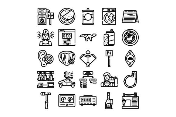 Enhancing Web Design with the Line Art Icons Collection