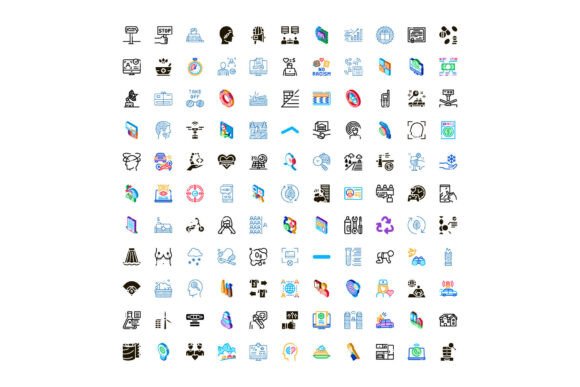 Exploring the Large Collection of Diverse Pictograms I for Digital Design