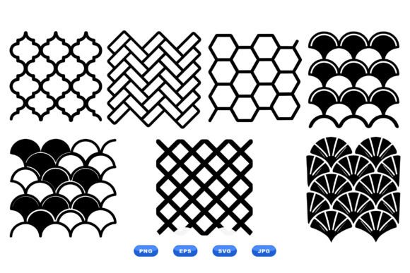 Geometric Pattern SVG Collection: Versatile Design Elements for Modern Creatives