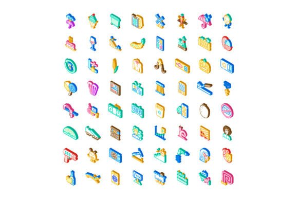 Isometric Objects Collection for Infogra: A Practical Tool for Modern Visual Communication