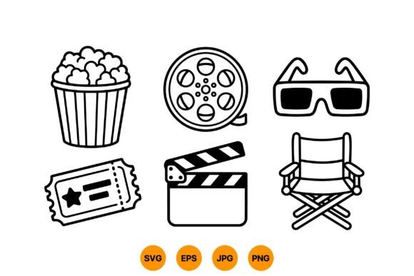 Movie Night Icon Clipart: Choosing and Using Cinema-Themed Graphics the Right Way