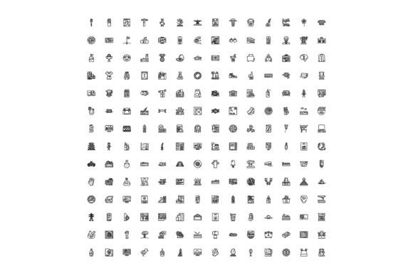 Unlocking Design Potential with Diverse Outline Line Icons