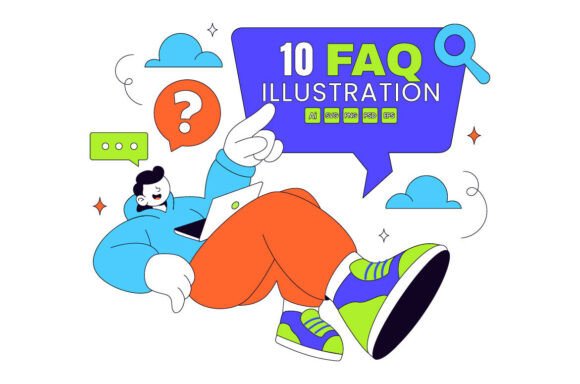 Unlocking the Power of FAQ Vector Illustrations for Modern Design Projects